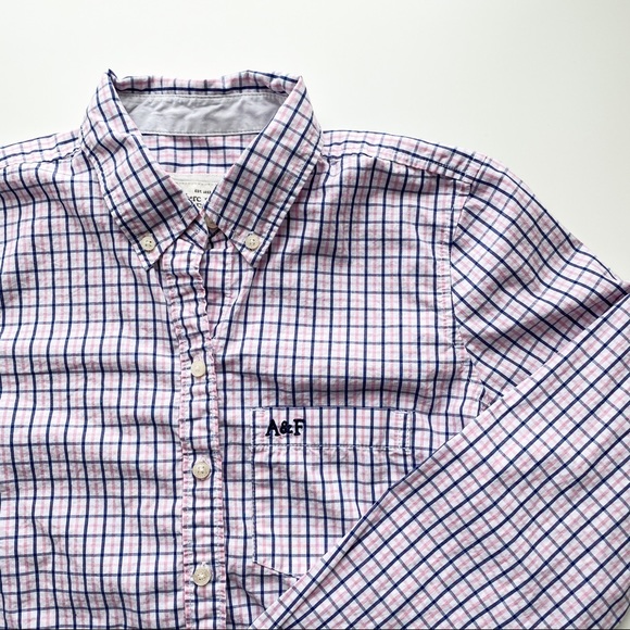 Abercrombie & Fitch Oxford Long Sleeve Shirt - Picture 2 of 8